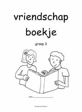 Werkboekje vriendschap