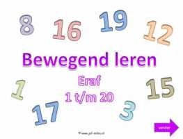 Digibord - Bewegend leren tm 20 eraf 1