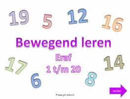 Digibord - Bewegend leren tm 20 eraf 2