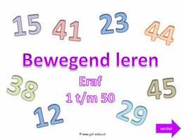 Digibord - Bewegend leren tm 50 eraf 1