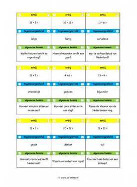 Quizkaartjes 36 stuks 01