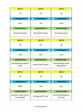 Quizkaartjes 36 stuks 03