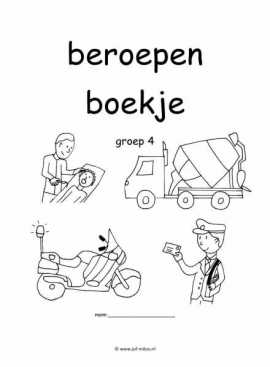 Werkboekje beroepen