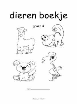 Werkboekje dieren