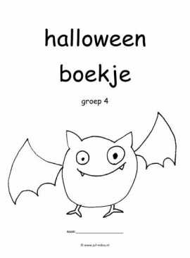 Werkboekje halloween