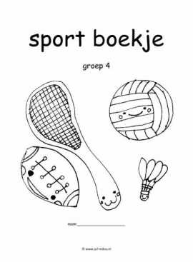 Werkboekje sport