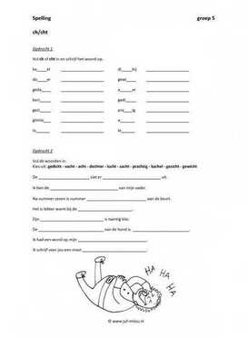 Spelling - Ch en cht 1