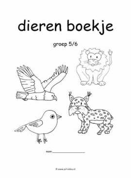 Werkboekje dieren