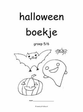 Werkboekje halloween