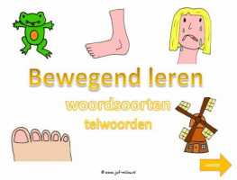 Digibord - Woordsoorten telwoorden 2