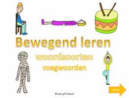 Digibord - Woordsoorten voegwoorden 1