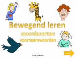 Digibord - Woordsoorten voornaamwoorden 1