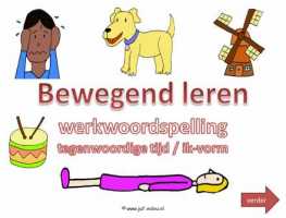 Digibord - Ww spelling t.t. ik vorm