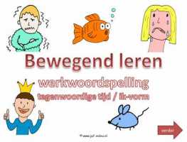 Digibord - Ww spelling t.t. wij vorm