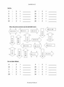 Rekenen - 02 deeltafel van 2