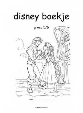 Werkboekje disney