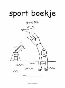 Werkboekje sport