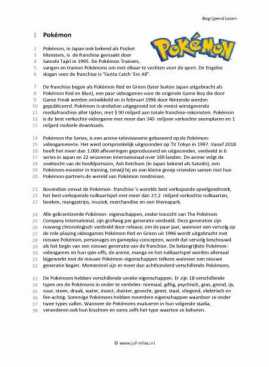 Begrijpend lezen - Pokemon