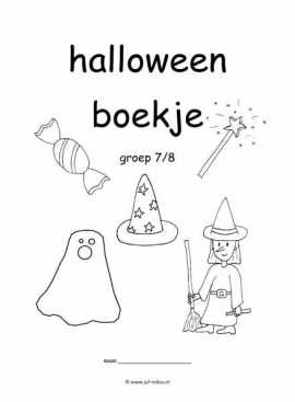 Werkboekje halloween