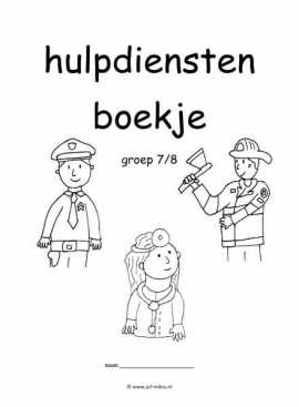 Werkboekje hulpdiensten