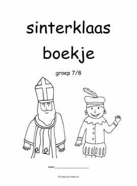 Werkboekje sinterklaas